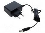 Power supply: switching | mains,plug-in | 5VDC | 2A | 10W | Out: 5,5/2,5