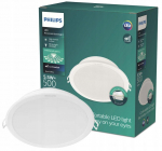 PHILIPS 59444 MESON &Oslash;80mm 5.5W 3000K balts iebūvējams gaismeklis  8720169173606