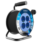 Uued tooted // Przedłużacz bębnowy, 4 gniazda 2P+Z, kabel PVC H05VV-F 3x1,0mm2, długość 30m, termik, przesłony tor&oacute;w prądowych, schuko