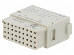 Connector: HDC | module | male | 4A | 32V | Han-Modular&reg; | PIN: 36 | crimped