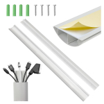 Uued tooted // Aluminiowa listwa maskująca do kabli Maclean, 62x20x750mm, srebrna, MC-814 S