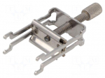 Rail mounted connector End/partition plate | orange | 283 | 283-9