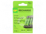 Charger: for rechargeable batteries | Ni-MH | Size: AA,AAA | Economy