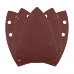 Uued tooted // Papiery ścierne na rzep, żelazko 100 x 147 mm, P240, 5 szt., z 9 otworami do 04-623