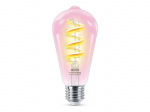 LED bulb WIZ  Philips Smart WiFi Filament Clear ST64 RGB | E27 | 6.3 W | Full colour