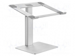 Stand | 5kg | 15.6" | silver | aluminium | 296x246x225mm | laptop