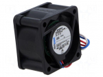 Fan: DC | axial | 24VDC | 40x40x20mm | 24m3/h | slide | 13000rpm