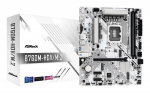 Mainboard|ASROCK|Intel B760 Express|LGA1700|Micro-ATX|Memory DDR5|Memory slots 2|2xPCI-Express 3.0 1x|1xPCI-Express 4.0 16x|1xM.2|1x15pin D-sub|1xHDMI|1xDisplayPort|1xAV-In|1xAV-out|1xMicrophone|2xUSB 2.0|3xUSB 3.2|1xUSB-C|1xRJ45|B760M-HDV/M.2