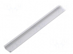 Profiles for LED modules | recessed | natural | L: 1m | aluminium