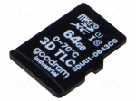 Memory card | 3D TLC,microSDXC | 64GB | industrial | UHS I U1 | 0&divide;70&deg;C