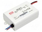 Power supply: switched-mode | LED | 17.5W | 5VDC | 3.5A | 90&divide;264VAC