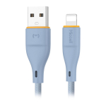 Uued tooted // Kabel USB-A - Lightning Miccell VQ-D06, 2,4A, 1m, niebieski