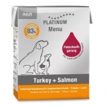 PLATINUM Menu Adult Iberico+Turkey - wet dog food - 185g
