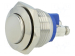 Switch: vandal resistant | Pos: 2 | SPST-NO | 0.5A/220VAC | 2A/36VDC