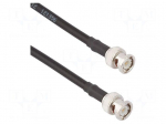 Cable | BNC male,both sides | straight | 10m | 50&Omega;