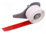 Tape | 25.4mm | 15.24m | red | self-adhesive | -40&divide;82&deg;C