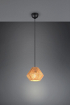 Trio Lucille pendant E27 paper yarn gaismeklis R36111026 4017807637618