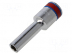 Socket: 12-angles | socket spanner | 5/16" | 1/2" | 77mm | long