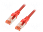 Patch cord | S/FTP | Cat: 6 | RJ45 plug,both sides | stranded | Cu | 10m