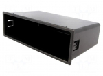 Radio box | Audi,Fiat,Ford,Mercedes,Seat,&Scaron;koda | 1 DIN | black