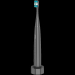 Wireless Tooth Brush, Grey, 3 Brush Heads, 1400mAh, Function: Soft, Clean, Massage, White, Sweep