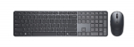 Dell | Pro 7 Slim KM726 | Keyboard and Mouse Set | Wireless | Mouse included | Batteries included | Lithuanian | Wireless connection | Black