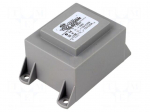 Transformer: encapsulated | 20VA | 230VAC | 12V | 12V | 0.83A | 0.83A