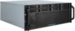 Inter-Tech 4U-4408 Rack Black, Silver