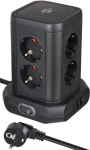 Brennenstuhl 1153560010 power extension 2 m 8 AC outlet(s) Indoor Black