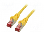 Patch cord | S/FTP | Cat 6 | RJ45 plug,both sides | stranded | CCA | 10m
