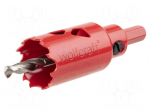 Hole saw | &Oslash;: 29mm | wood,plastic,drywall,steel | Holder: hexagonal
