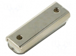 Magnet: permanent | NdFeB | 167N | steel | with internal thread | 3pcs.