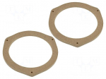 Spacer ring | MDF | 165mm | Ford | impregnated,varnished