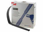 Heat shrink sleeve | 3: 1 | 18mm | L: 4m | black | -50&divide;125&deg;C | 25kV/mm