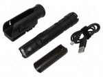 Torch: LED tactical | IP68 | waterproof | 1lm,55lm,300lm,1200lm
