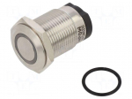 Switch: vandal resistant | Pos: 2 | SPST | 10A/24VDC | IP65 | OFF-(ON)