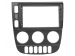 Radio frame | Mercedes | black | 9"