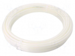 Pneumatic tubing | 8bar | L: 20m | r bending min: 20mm | polyurethane