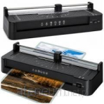 Laminator Ze Zgrzewarką i Gilotyną 3W1 Do Dokument&oacute;w Zdjęć A3 Czarny