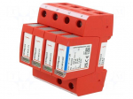 Surge arrester | Type 2 | Poles: 3+NPE | 20kA | for DIN rail mounting