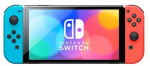 Nintendo Switch (OLED model), game console (neon red/neon blue)