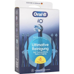 Braun Oral-B iO Ultimate Clean 8-pack, Black Brush Heads, Superior Plaque Removal