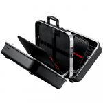 Knipex tool case "BIG Twin" 00 21 42 LE (black, all-round aluminum frame)