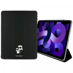 Karl Lagerfeld KLFC13RM24SAKCK Book Cover for iPad Air 13" 2024 Saffiano Magnetic Karl & Choupette / black