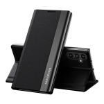 Fusion Sleep PRO eko ādas grāmatveida maks Samsung A135 | A137 Galaxy A13 4G melns