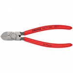 KNIPEX side cutters 72 11 160, for plastic, cutting pliers (red, length 160mm)