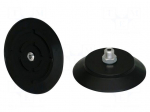 Suction cup | Nitrile rubber NBR | 95mm | Mounting: G1/4-AG | 102.2g