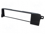 Radio mounting frame | BMW | 1 DIN | black