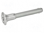 Locking pin | with locking,with knob | stainless steel | &Oslash;: 6mm