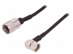 Cable with a plug | 6m | LC27,UHF